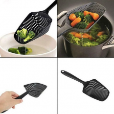 Creative Cooking Shovels Food Strainer Scoop Nylon Spoon Drain Gadgets Large Colander Soup Filter Household Kitchen Accessories