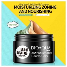Bioaqua Ban Bang Mask Double Color Face Masks Moisturizing Whitening Anti Aging Wrinkle Shrink Pore Facial Skin Care