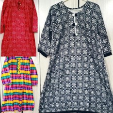 Bareeze Lawn Kurti 