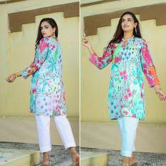 Ladies Printed Lawn Shirts